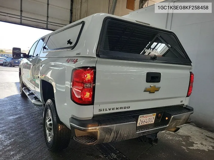 2019 Chevrolet Silverado 2500Hd Lt VIN: 1GC1KSEG8KF258458 Lot: 40932314