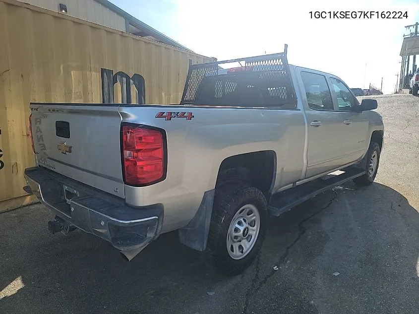 2019 Chevrolet Silverado 2500Hd Lt VIN: 1GC1KSEG7KF162224 Lot: 40935787