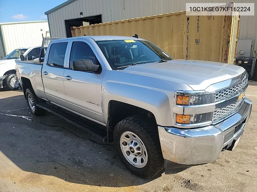 2019 Chevrolet Silverado 2500Hd Lt VIN: 1GC1KSEG7KF162224 Lot: 40935787