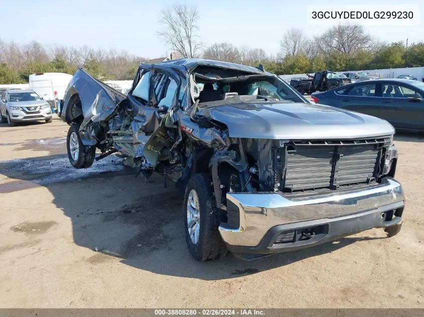 2020 Chevrolet Silverado 1500 4Wd Short Bed Lt VIN: 3GCUYDED0LG299230 Lot: 38808280