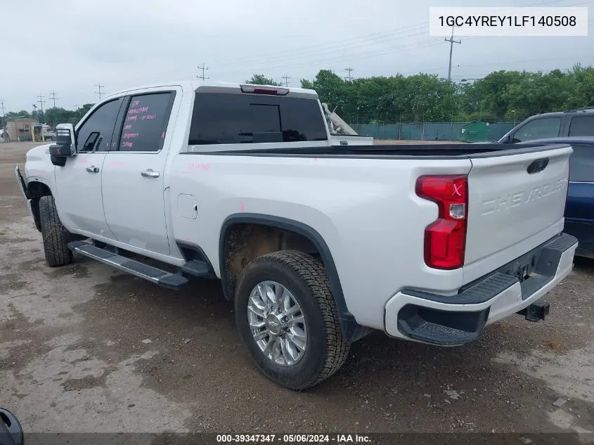 1GC4YREY1LF140508 2020 Chevrolet Silverado 2500Hd 4Wd Standard Bed High Country