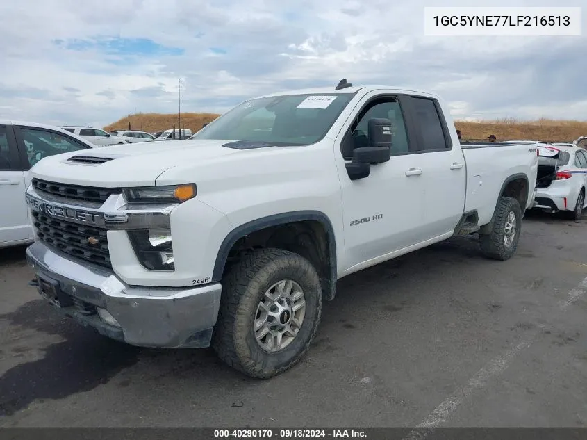 2020 Chevrolet Silverado 2500Hd 4Wd Double Cab Long Bed Lt VIN: 1GC5YNE77LF216513 Lot: 40290170