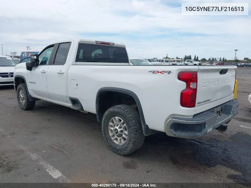 2020 Chevrolet Silverado 2500Hd 4Wd Double Cab Long Bed Lt VIN: 1GC5YNE77LF216513 Lot: 40290170