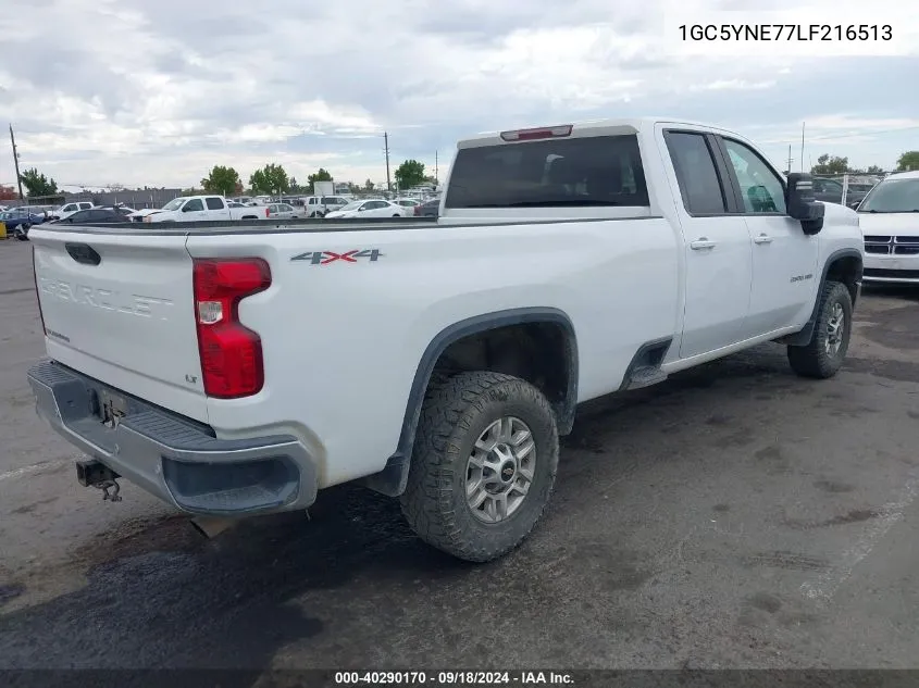 2020 Chevrolet Silverado 2500Hd 4Wd Double Cab Long Bed Lt VIN: 1GC5YNE77LF216513 Lot: 40290170