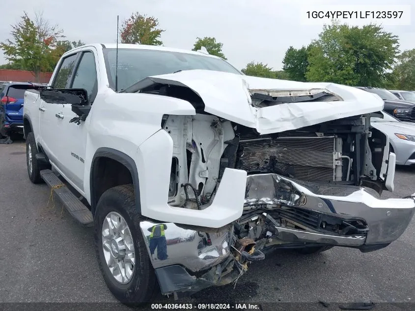 2020 Chevrolet Silverado 2500Hd K2500 Heavy Duty Ltz VIN: 1GC4YPEY1LF123597 Lot: 40364433