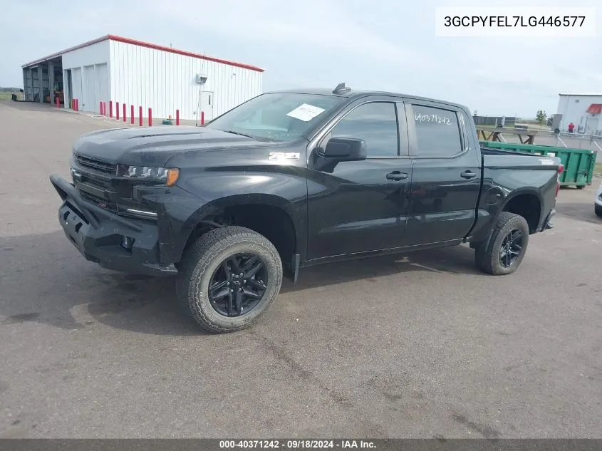 2020 Chevrolet Silverado 1500 4Wd Short Bed Lt Trail Boss VIN: 3GCPYFEL7LG446577 Lot: 40371242