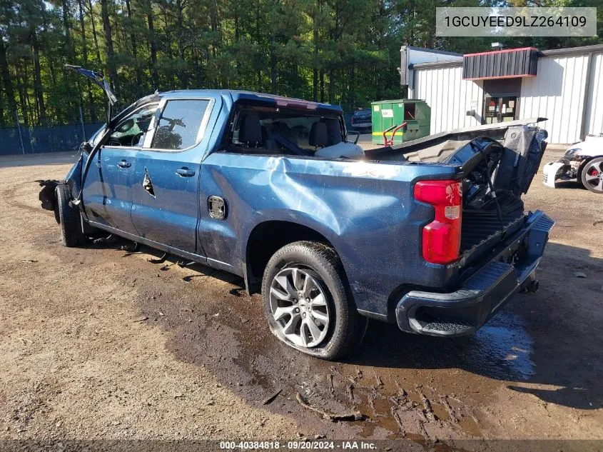 2020 Chevrolet Silverado 1500 4Wd Standard Bed Rst VIN: 1GCUYEED9LZ264109 Lot: 40384818