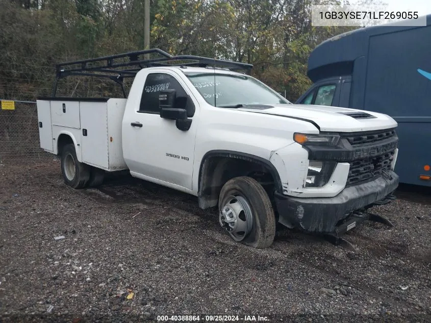 2020 Chevrolet Silverado 3500Hd Chassis Work Truck VIN: 1GB3YSE71LF269055 Lot: 40388864