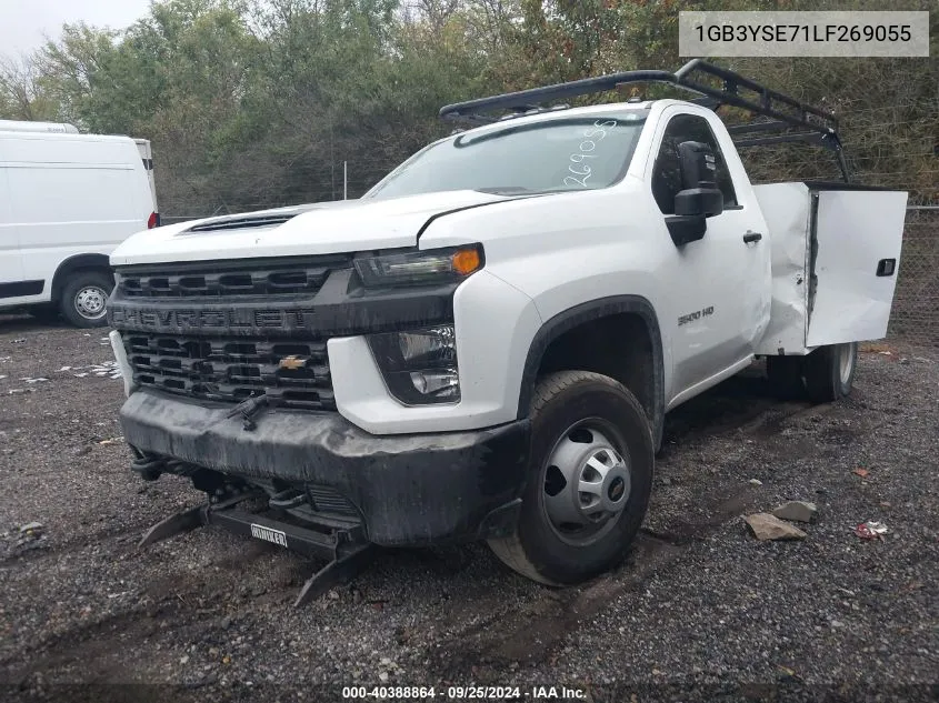 2020 Chevrolet Silverado 3500Hd Chassis Work Truck VIN: 1GB3YSE71LF269055 Lot: 40388864