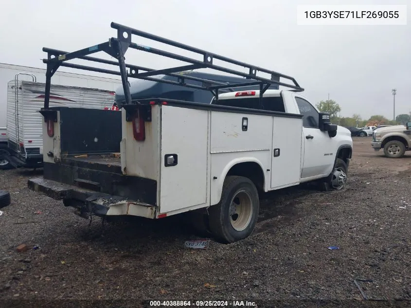 2020 Chevrolet Silverado 3500Hd Chassis Work Truck VIN: 1GB3YSE71LF269055 Lot: 40388864