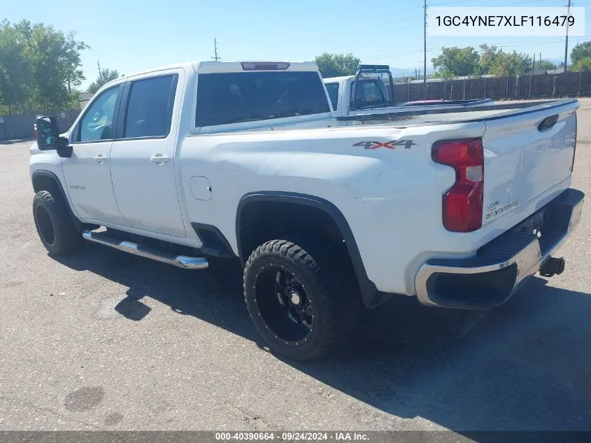 2020 Chevrolet Silverado 2500Hd 4Wd Standard Bed Lt VIN: 1GC4YNE7XLF116479 Lot: 40390664