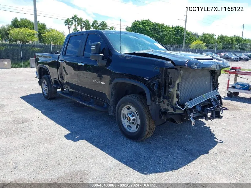 2020 Chevrolet Silverado 2500Hd 4Wd Standard Bed Wt VIN: 1GC1YLE7XLF168122 Lot: 40403065