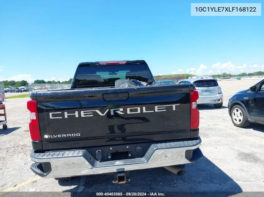 2020 Chevrolet Silverado 2500Hd 4Wd Standard Bed Wt VIN: 1GC1YLE7XLF168122 Lot: 40403065