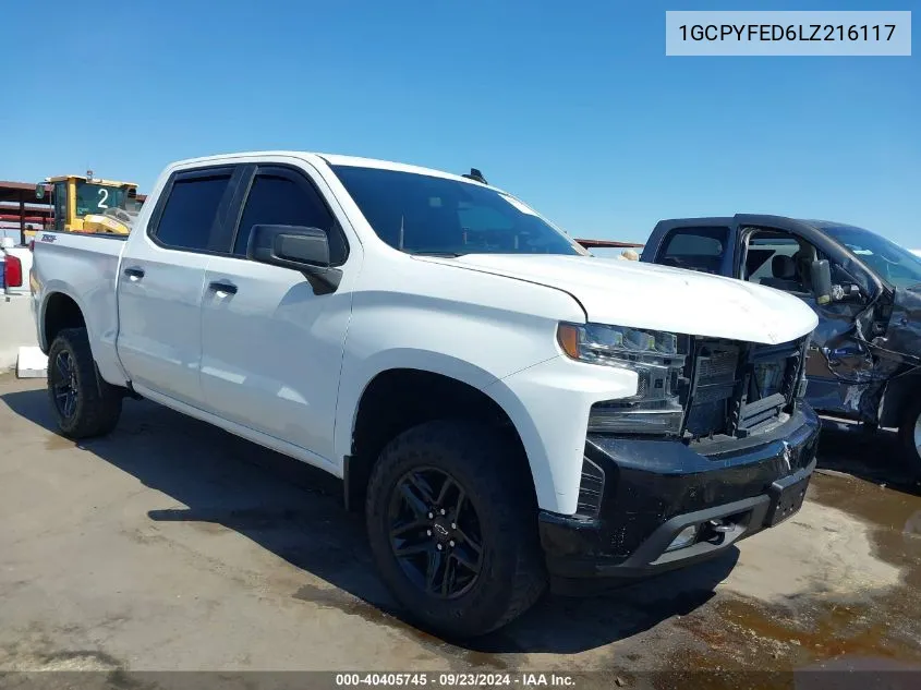 2020 Chevrolet Silverado 1500 4Wd Short Bed Lt Trail Boss VIN: 1GCPYFED6LZ216117 Lot: 40405745