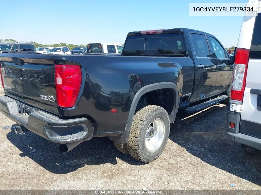 2020 Chevrolet Silverado 3500Hd K3500 High Country VIN: 1GC4YVEY8LF279334 Lot: 40412706