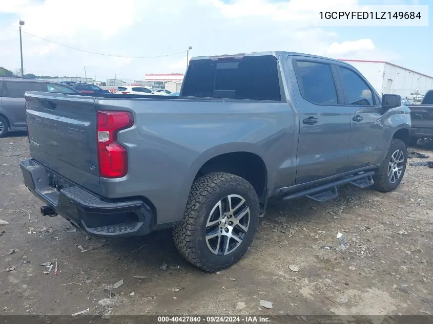 2020 Chevrolet Silverado 1500 4Wd Short Bed Lt Trail Boss VIN: 1GCPYFED1LZ149684 Lot: 40427840