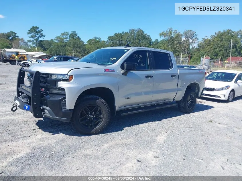 2020 Chevrolet Silverado 1500 4Wd Short Bed Lt Trail Boss VIN: 1GCPYFED5LZ320341 Lot: 40438245