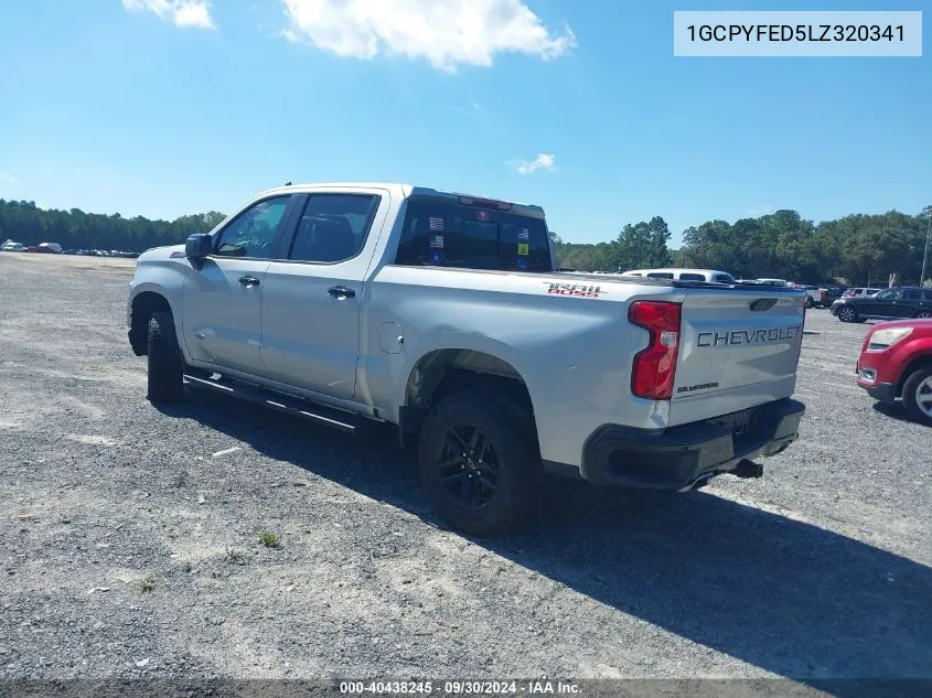 2020 Chevrolet Silverado 1500 4Wd Short Bed Lt Trail Boss VIN: 1GCPYFED5LZ320341 Lot: 40438245