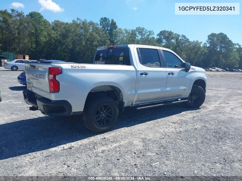 2020 Chevrolet Silverado 1500 4Wd Short Bed Lt Trail Boss VIN: 1GCPYFED5LZ320341 Lot: 40438245