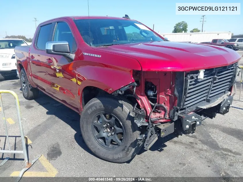 2020 Chevrolet Silverado 1500 2Wd Short Bed Lt VIN: 3GCPWCED9LG121121 Lot: 40461548