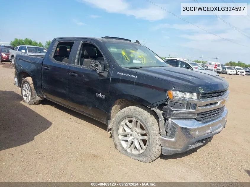 2020 Chevrolet Silverado 1500 2Wd Short Bed Lt VIN: 3GCPWCEDXLG324597 Lot: 40469129