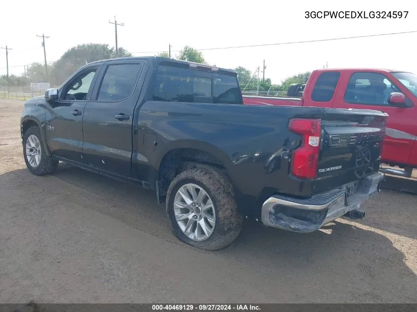 2020 Chevrolet Silverado 1500 2Wd Short Bed Lt VIN: 3GCPWCEDXLG324597 Lot: 40469129