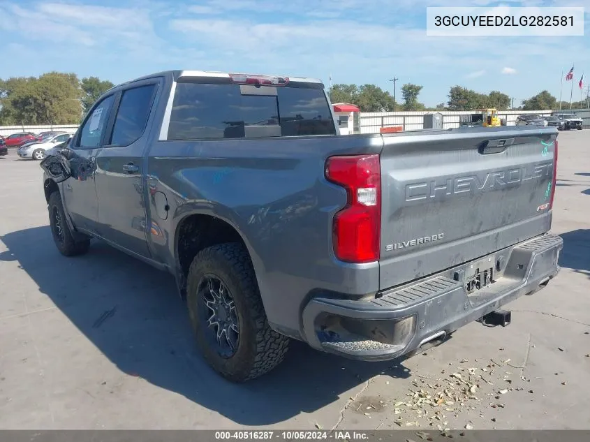 2020 Chevrolet Silverado K1500 Rst VIN: 3GCUYEED2LG282581 Lot: 40516287