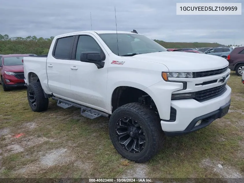 2020 Chevrolet Silverado K1500 Rst VIN: 1GCUYEED5LZ109959 Lot: 40523400