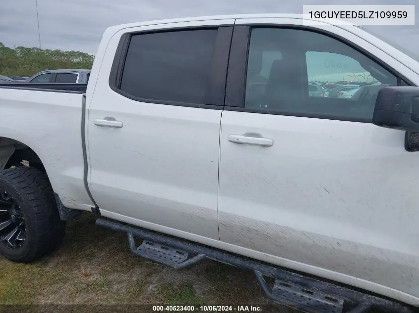 2020 Chevrolet Silverado K1500 Rst VIN: 1GCUYEED5LZ109959 Lot: 40523400