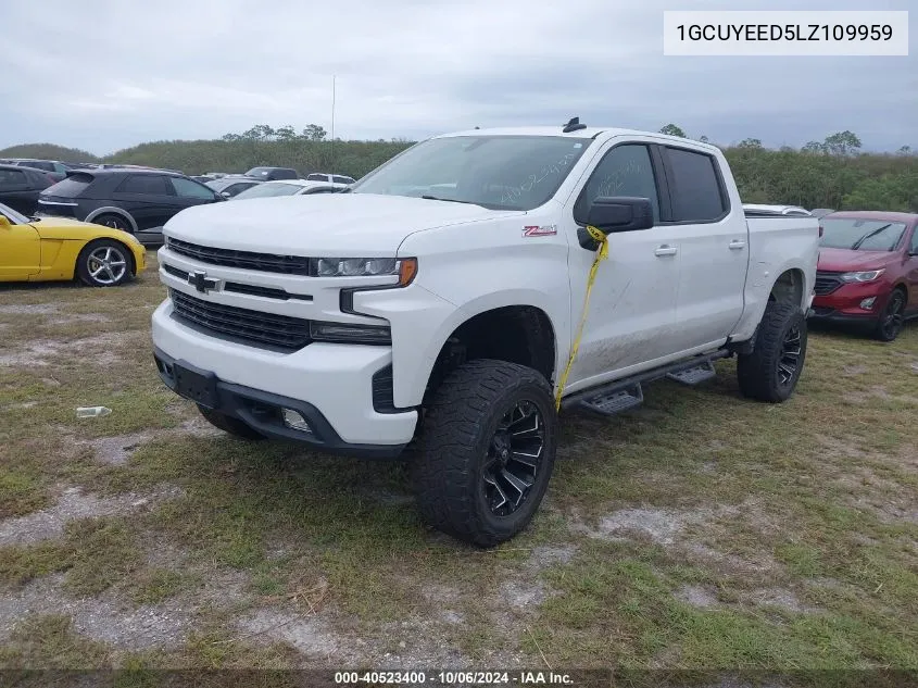 2020 Chevrolet Silverado K1500 Rst VIN: 1GCUYEED5LZ109959 Lot: 40523400