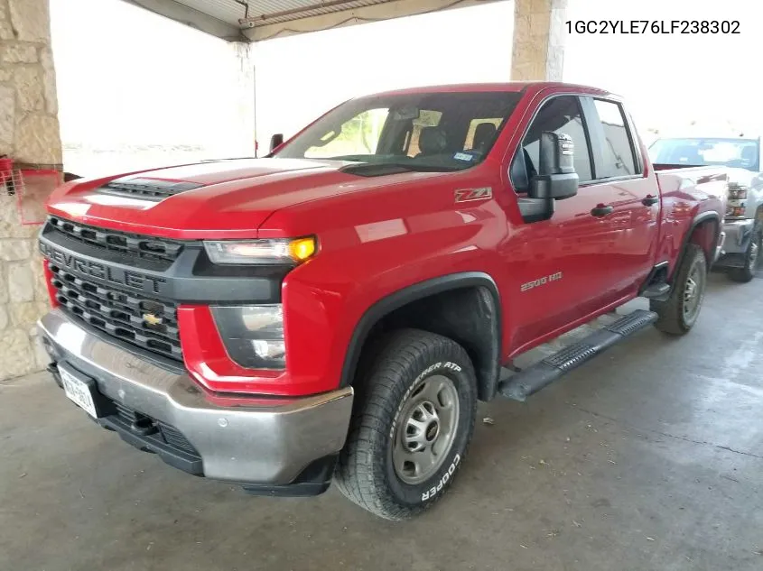 2020 Chevrolet Silverado K2500 Heavy Duty VIN: 1GC2YLE76LF238302 Lot: 40528439