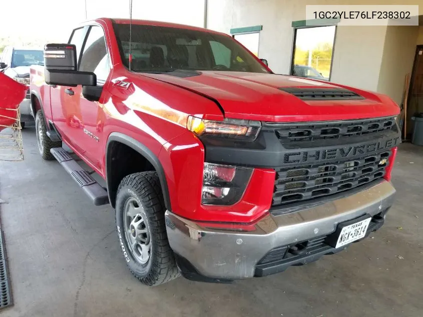 2020 Chevrolet Silverado K2500 Heavy Duty VIN: 1GC2YLE76LF238302 Lot: 40528439