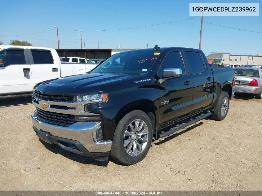 2020 Chevrolet Silverado 1500 2Wd Short Bed Lt VIN: 1GCPWCED9LZ239962 Lot: 40547445