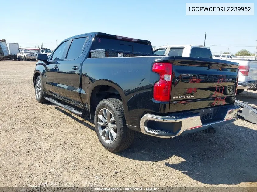 2020 Chevrolet Silverado 1500 2Wd Short Bed Lt VIN: 1GCPWCED9LZ239962 Lot: 40547445