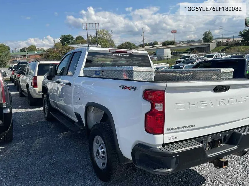 2020 Chevrolet Silverado K2500 Heavy Duty VIN: 1GC5YLE76LF189082 Lot: 40550653