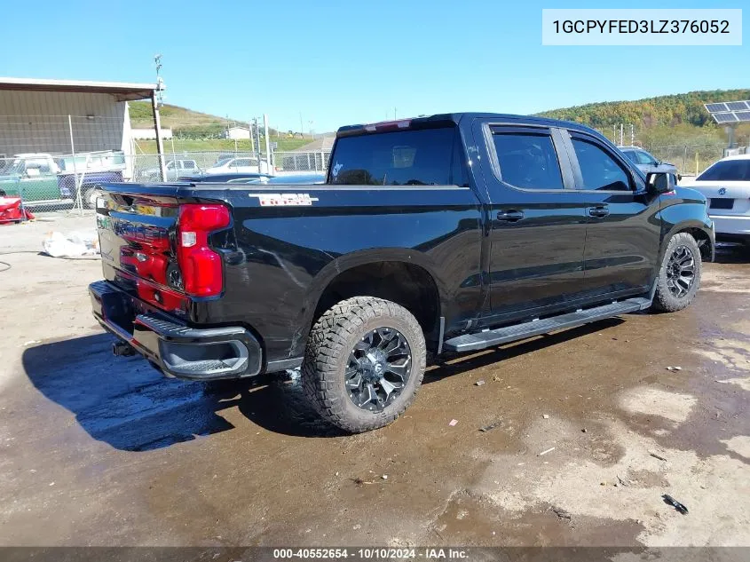 2020 Chevrolet Silverado 1500 4Wd Short Bed Lt Trail Boss VIN: 1GCPYFED3LZ376052 Lot: 40552654