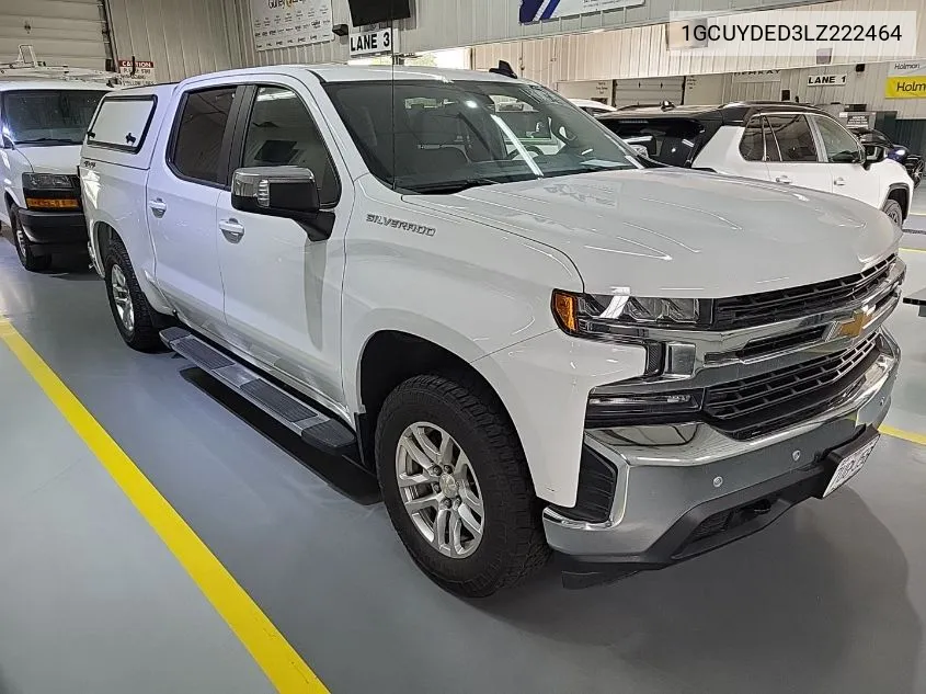 2020 Chevrolet Silverado K1500 Lt VIN: 1GCUYDED3LZ222464 Lot: 40559349