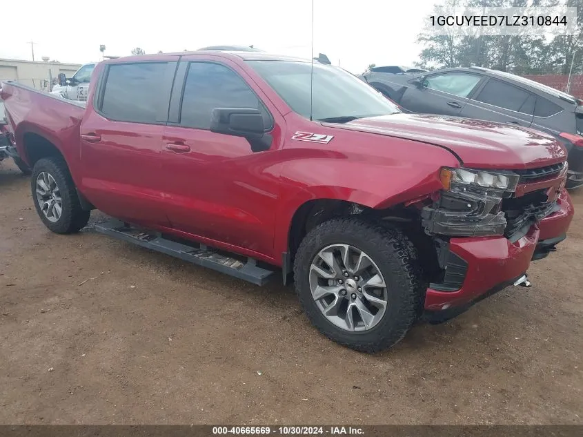 2020 Chevrolet Silverado 1500 VIN: 1GCUYEED7LZ310844 Lot: 40665669