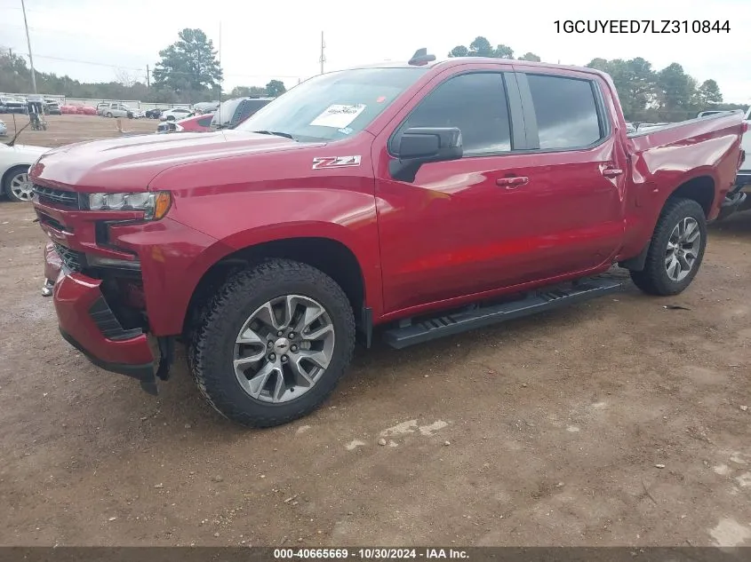 2020 Chevrolet Silverado 1500 VIN: 1GCUYEED7LZ310844 Lot: 40665669