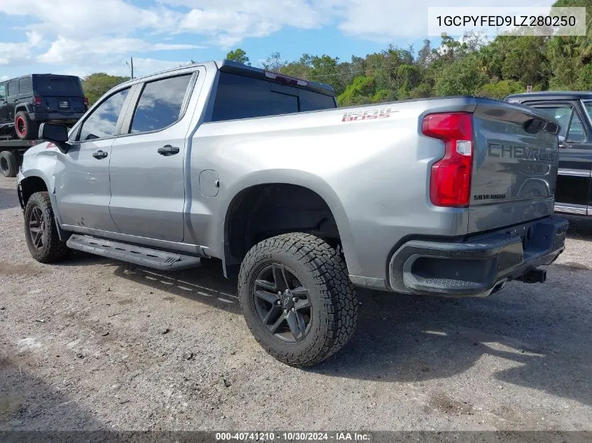 2020 Chevrolet Silverado 1500 4Wd Short Bed Lt Trail Boss VIN: 1GCPYFED9LZ280250 Lot: 40741210