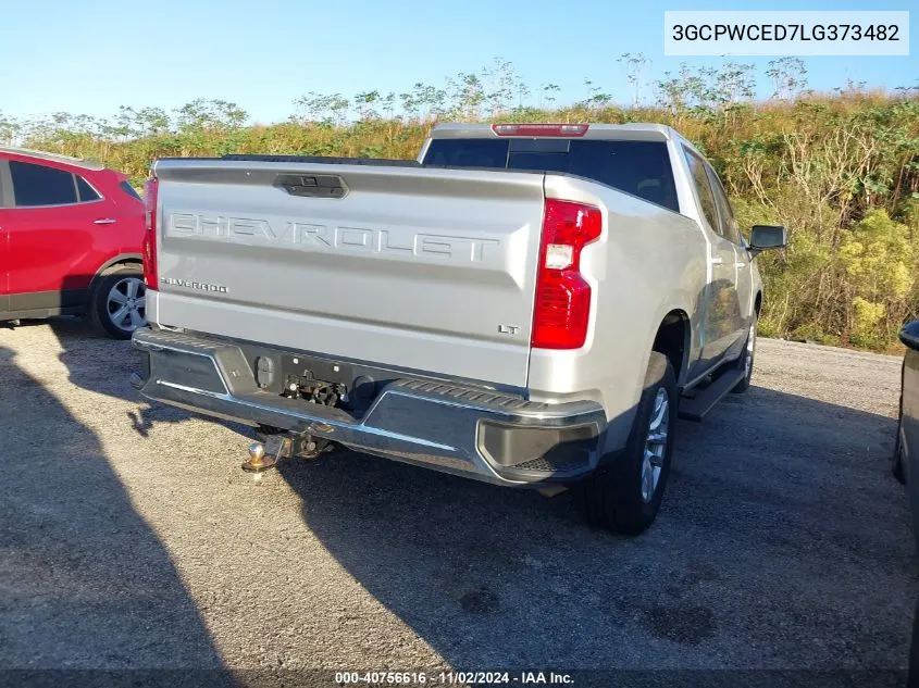 2020 Chevrolet Silverado 1500 2Wd Short Bed Lt VIN: 3GCPWCED7LG373482 Lot: 40756616