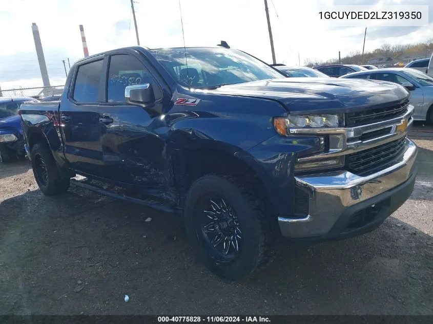 2020 Chevrolet Silverado 1500 4Wd Short Bed Lt VIN: 1GCUYDED2LZ319350 Lot: 40775828