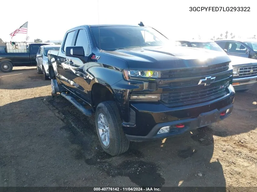 2020 Chevrolet Silverado 1500 4Wd Short Bed Lt Trail Boss VIN: 3GCPYFED7LG293322 Lot: 40776142