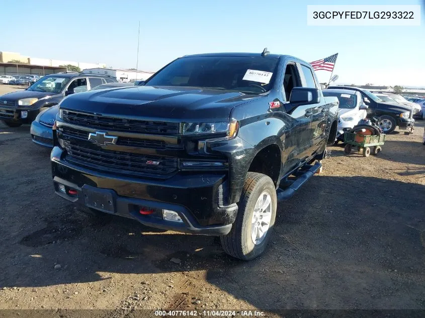 2020 Chevrolet Silverado 1500 4Wd Short Bed Lt Trail Boss VIN: 3GCPYFED7LG293322 Lot: 40776142