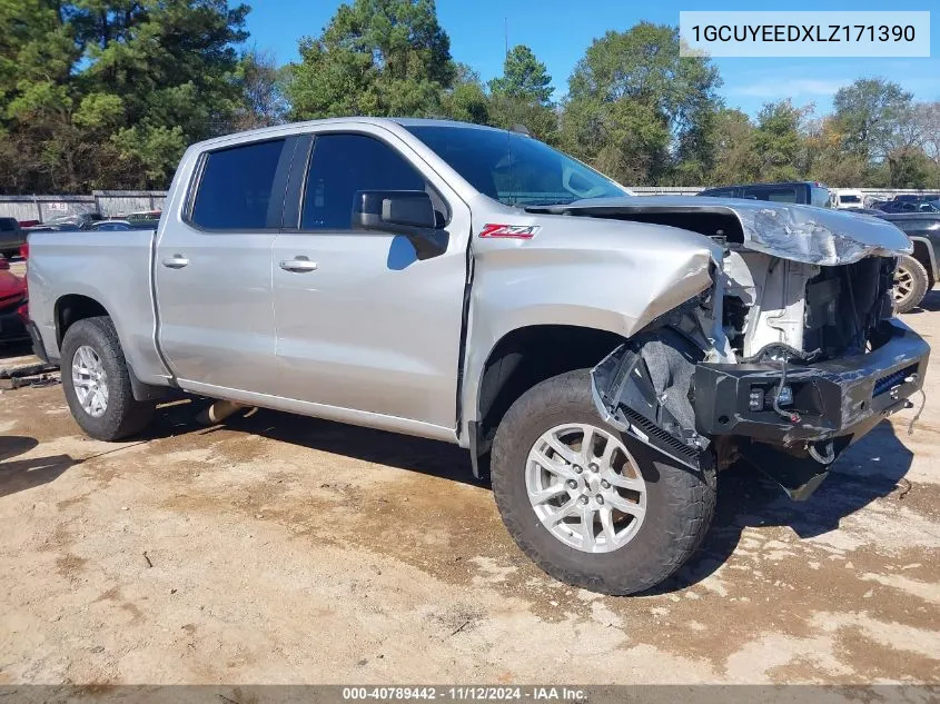 2020 Chevrolet Silverado 1500 4Wd Short Bed Rst VIN: 1GCUYEEDXLZ171390 Lot: 40789442