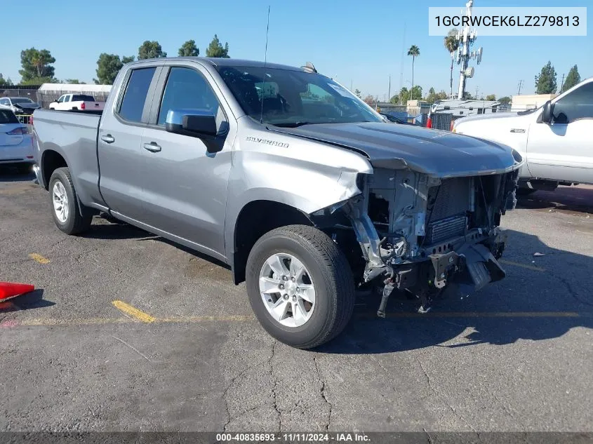 2020 Chevrolet Silverado 1500 2Wd Standard Bed Lt VIN: 1GCRWCEK6LZ279813 Lot: 40835693