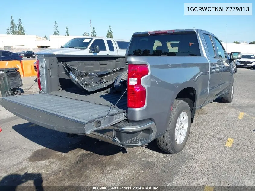 2020 Chevrolet Silverado 1500 2Wd Standard Bed Lt VIN: 1GCRWCEK6LZ279813 Lot: 40835693