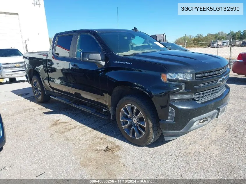 2020 Chevrolet Silverado 1500 4Wd Short Bed Rst VIN: 3GCPYEEK5LG132590 Lot: 40883256