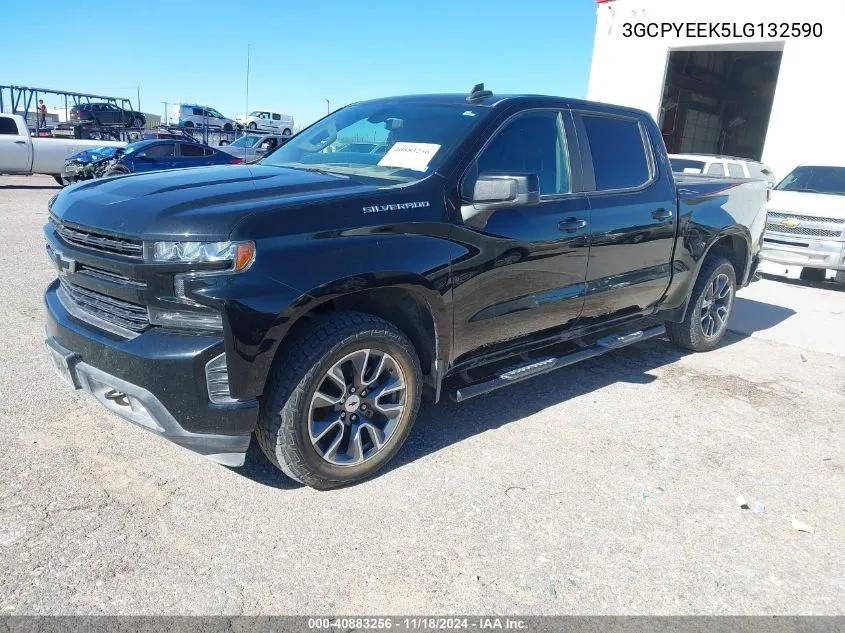 2020 Chevrolet Silverado 1500 4Wd Short Bed Rst VIN: 3GCPYEEK5LG132590 Lot: 40883256