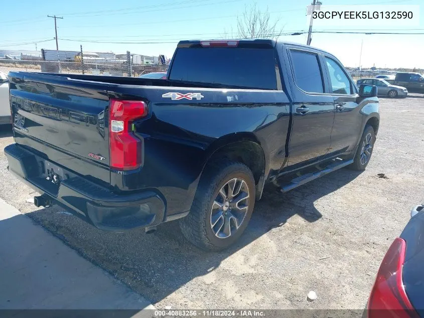 2020 Chevrolet Silverado 1500 4Wd Short Bed Rst VIN: 3GCPYEEK5LG132590 Lot: 40883256